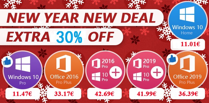 windows 10 promo nouvel an