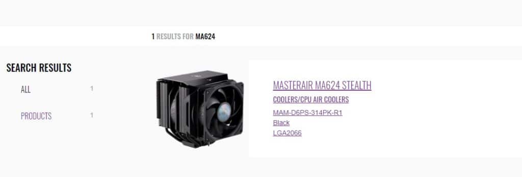 Image 5 : Cooler Master a élaboré un imposant ventirad MasterAir MA624 Stealth
