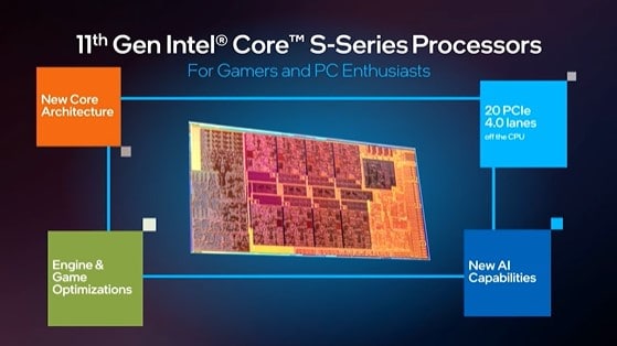 Image 3 : Intel détaille sa gamme Rocket Lake-S : le Core i9-11900K annoncé supérieur au Ryzen 9 5900X dans les jeux