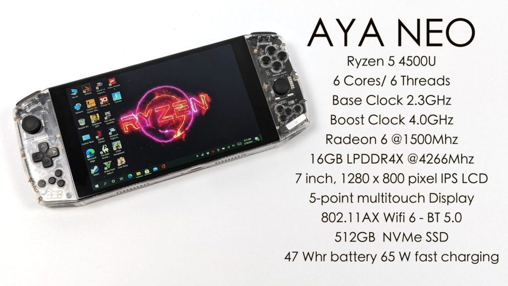Image 1 : La console Aya Neo mise à l’épreuve sur une dizaine de jeux