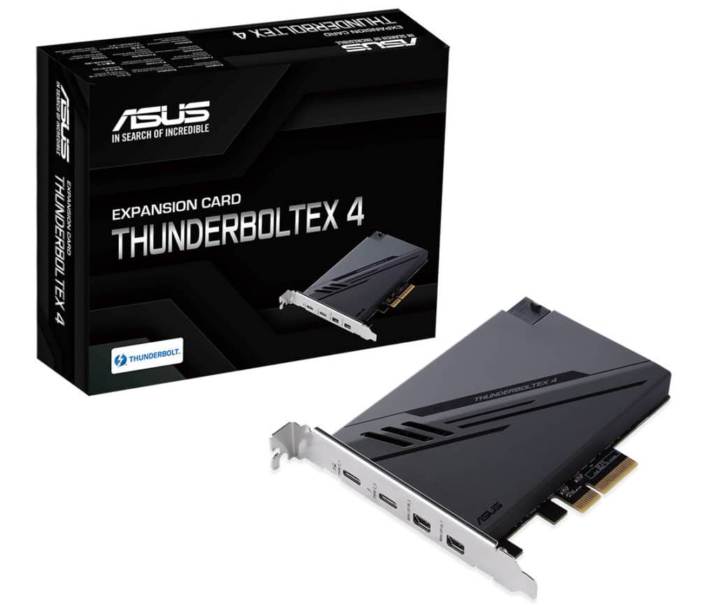 Image 3 : Asus présente sa carte d’extension ThunderboltEX 4