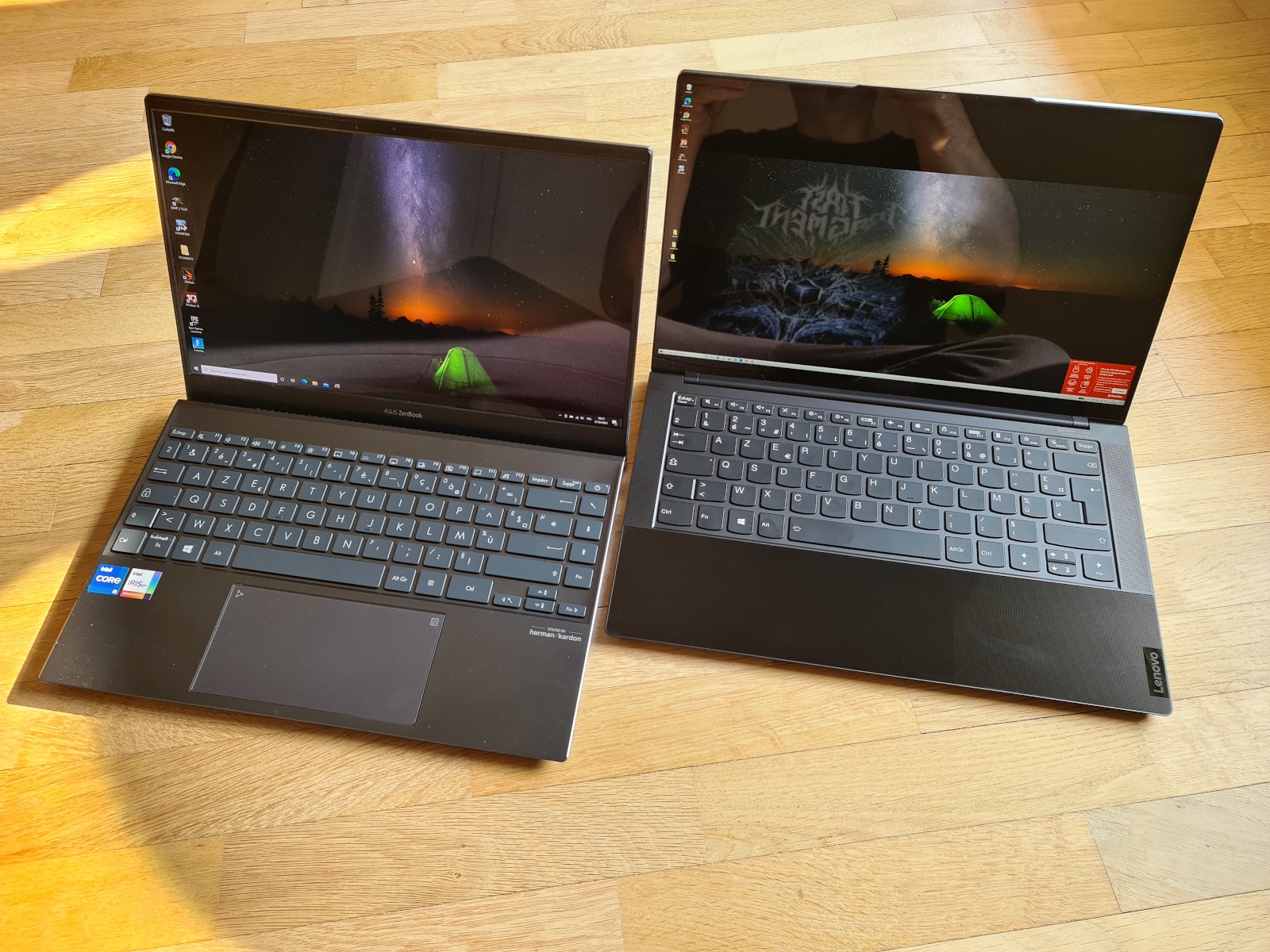 asus zenbook oled vs lenovo yoga slim 9i
