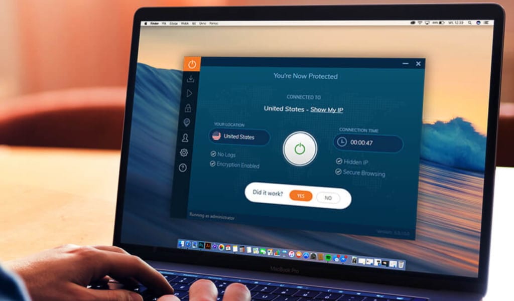 ivacy interface