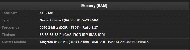 Image 2 : Nouveau record pour de la DDR4 à 7156 MHz