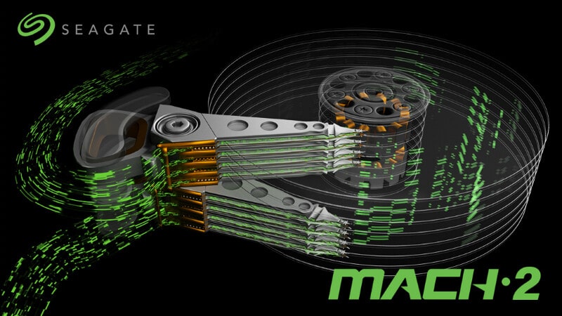 Image 5 : Seagate détaille son Mach.2 Exos 2X14, le disque dur le plus rapide au monde
