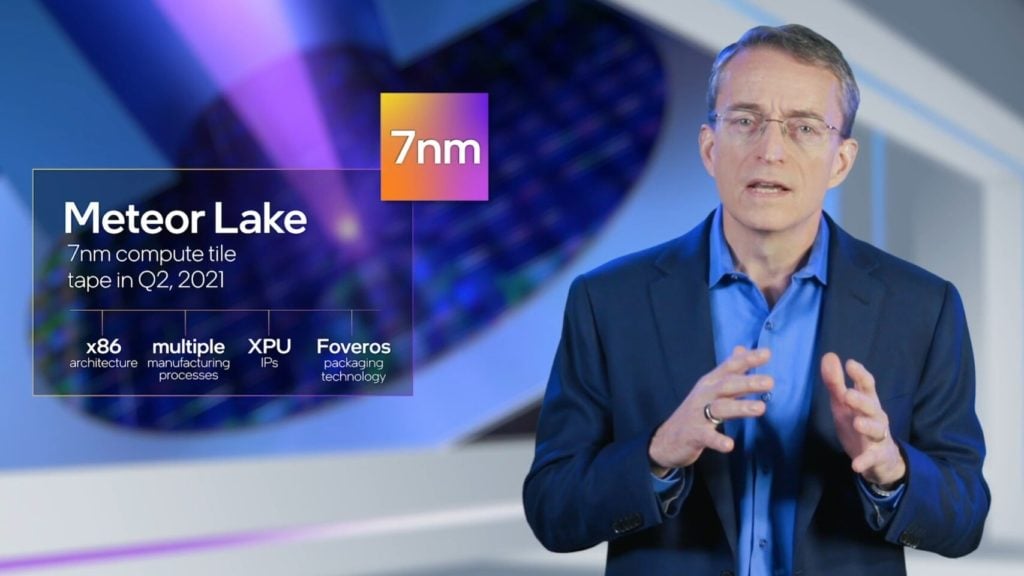 Image 1 : Intel : Pat Geslinger donne des nouvelles des processeurs Meteor Lake en 7 nm
