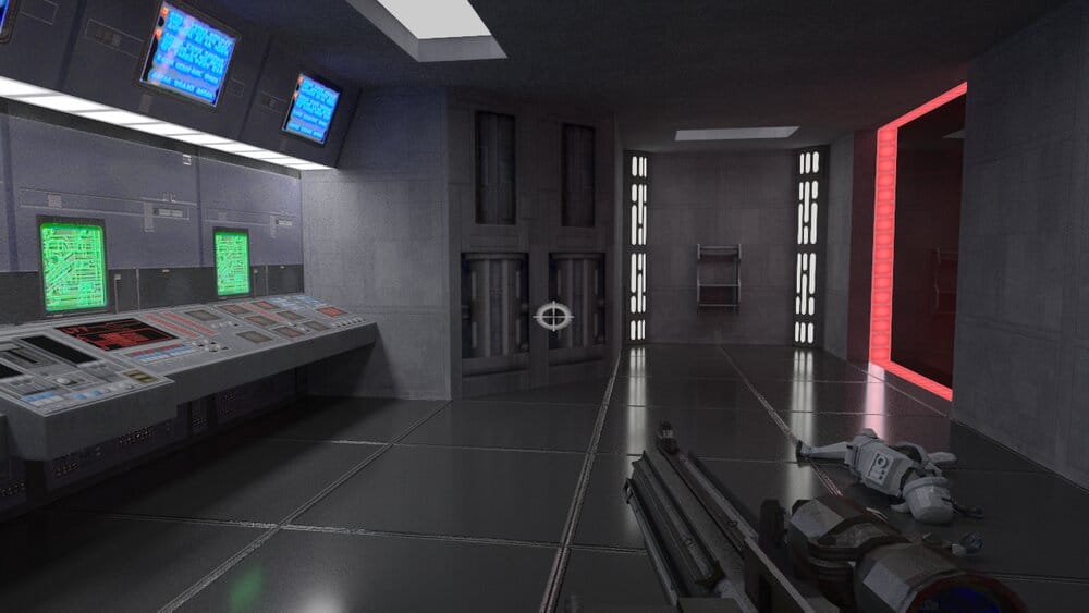 Image 3 : Star Wars Jedi Knight II : Jedi Outcast expérimente le ray tracing en temps réel