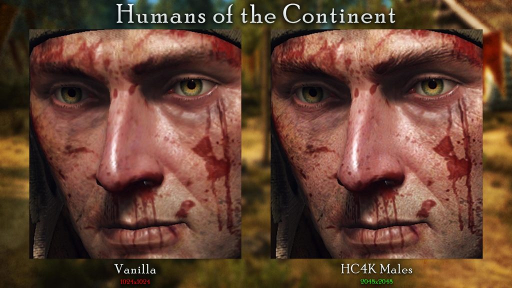 Image 10 : Un pack de textures améliorées par l’IA embellit les humains et humanoïdes de The Witcher 3