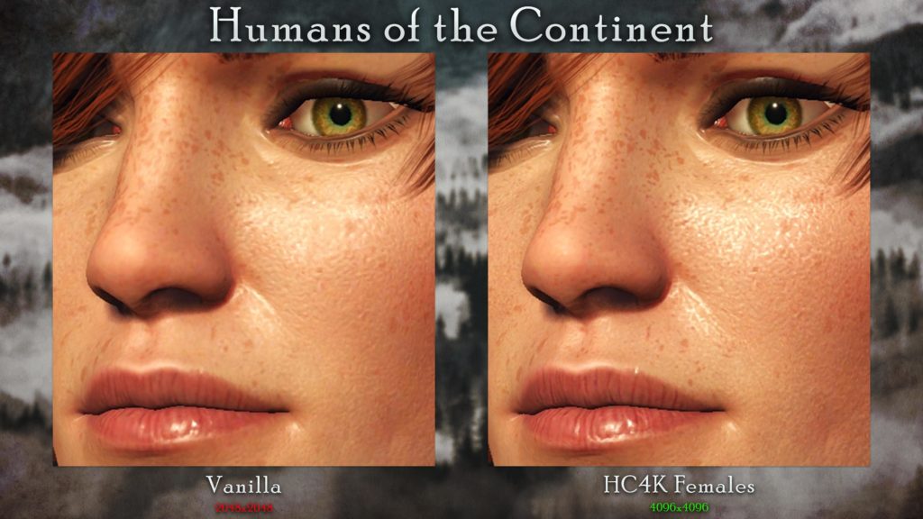 Image 12 : Un pack de textures améliorées par l’IA embellit les humains et humanoïdes de The Witcher 3