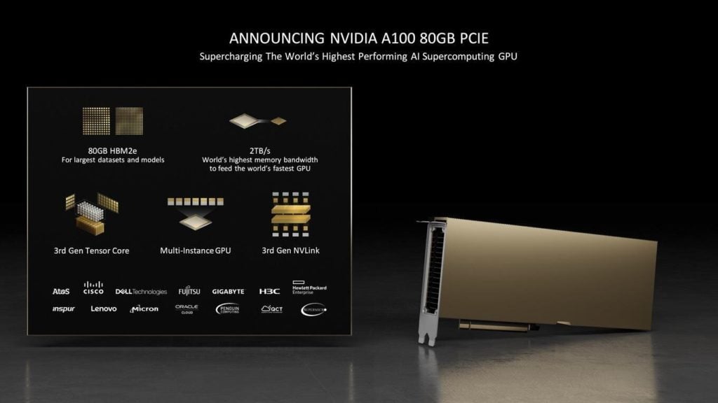 Image 1 : NVIDIA prépare un GPU A100-PCIe armé de 80 Go de HMB2E