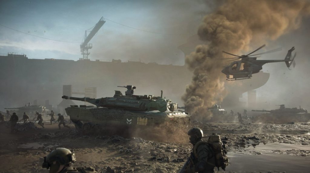 Image 1 : Battlefield 2042 débarquera le 22 octobre et proposera des affrontements à 128 joueurs