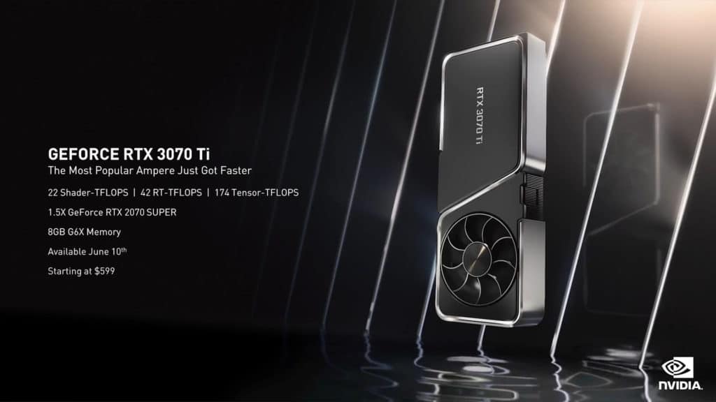 Image 4 : NVIDIA lance les GeForce RTX 3080 Ti et RTX 3070 Ti