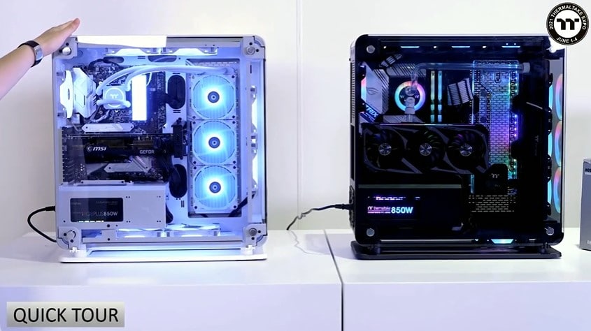 Thermaltake presents its Core P6 TG case: open or closed? - Read a