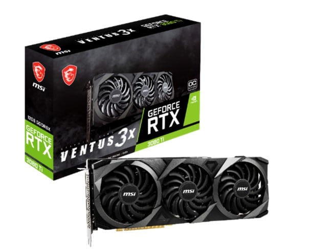 Image 8: MSI presents its range of GeForce RTX 3080 and 3070 Ti