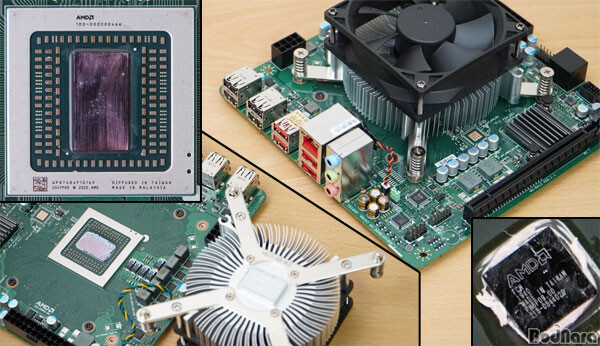 Image 2 : Les performances de l’AMD 4700S Desktop Kit avec Radeon 550 comparées à celles d’un Core i7-11700