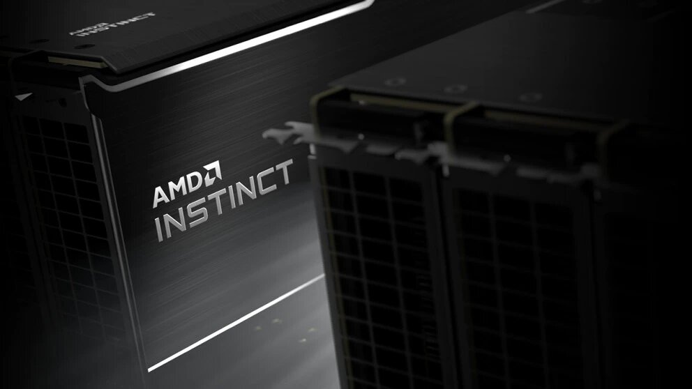 Image 1 : L’AMD Instinct MI200 embarquerait 128 Go de mémoire HBM2E