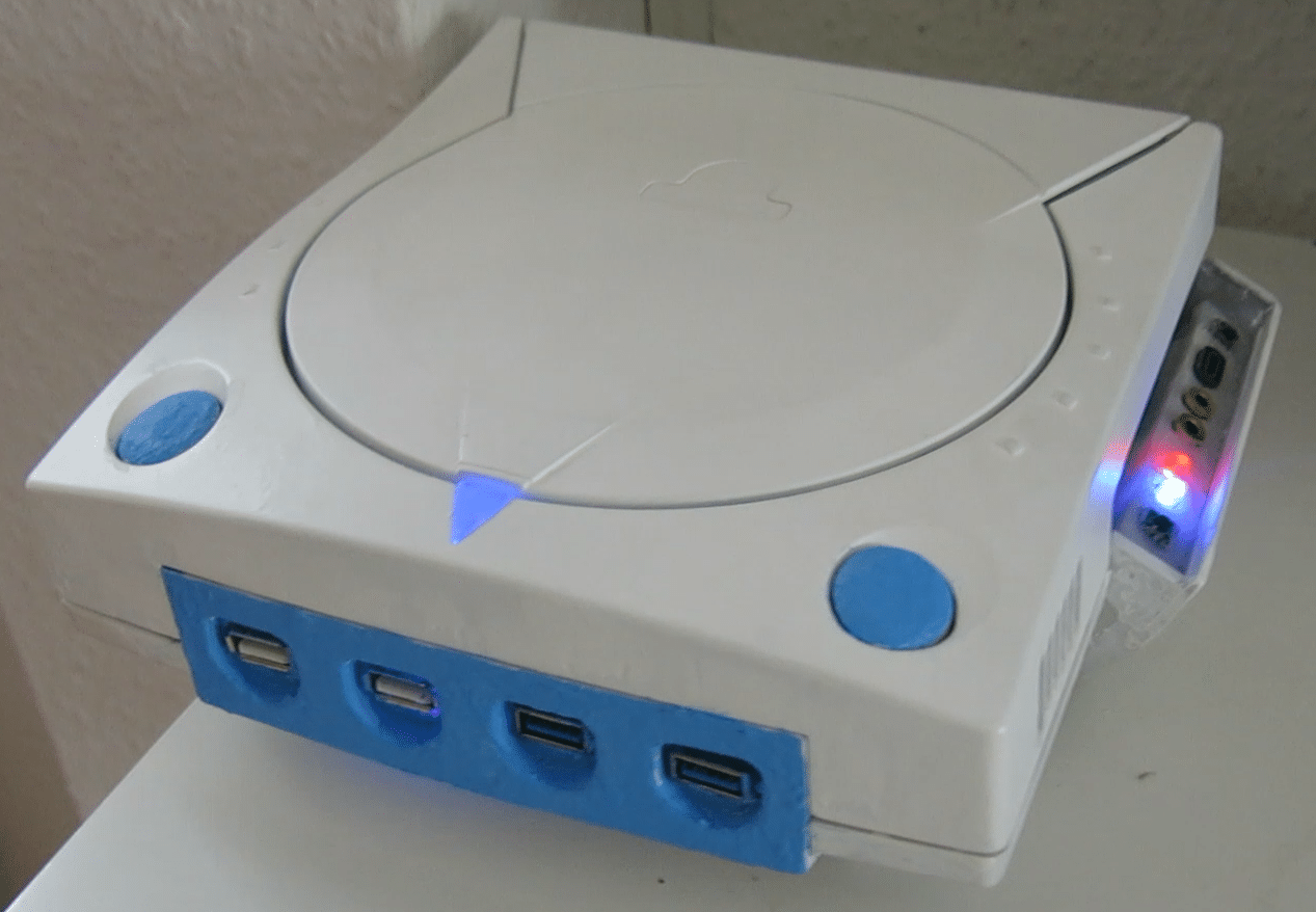 Dreamcast One mit SideRack