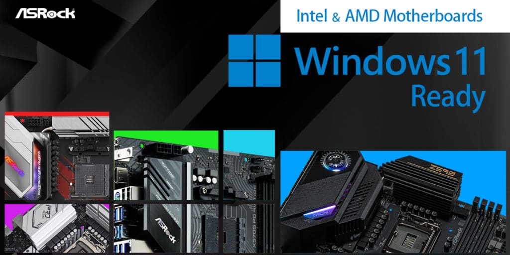 Image 1 : ASRock, Asus et MSI dévoilent leur liste de cartes mères Intel et AMD compatibles Windows 11