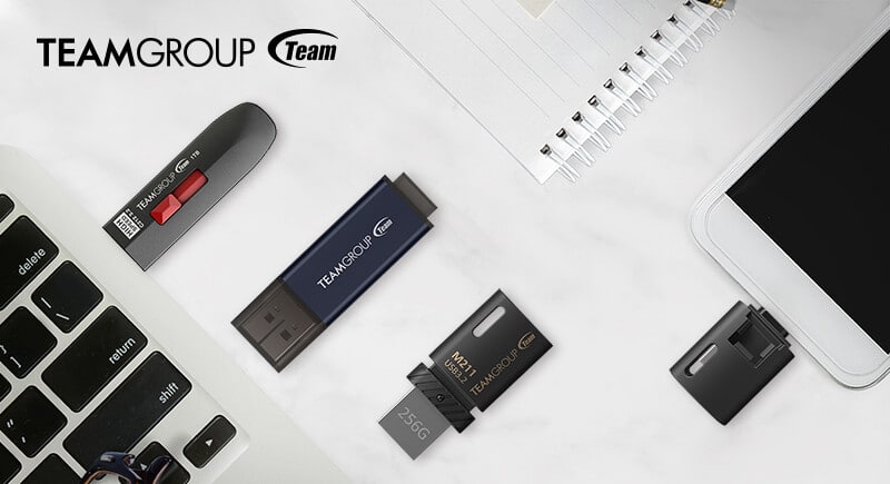 Image 1 : TeamGroup dévoile trois nouvelles clefs USB, dans des capacités allant de 16 Go à 1 To