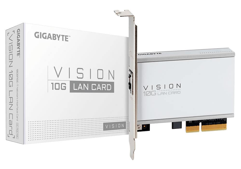 Image 2 : Gigabyte dégaine une Vision 10G Lan Card