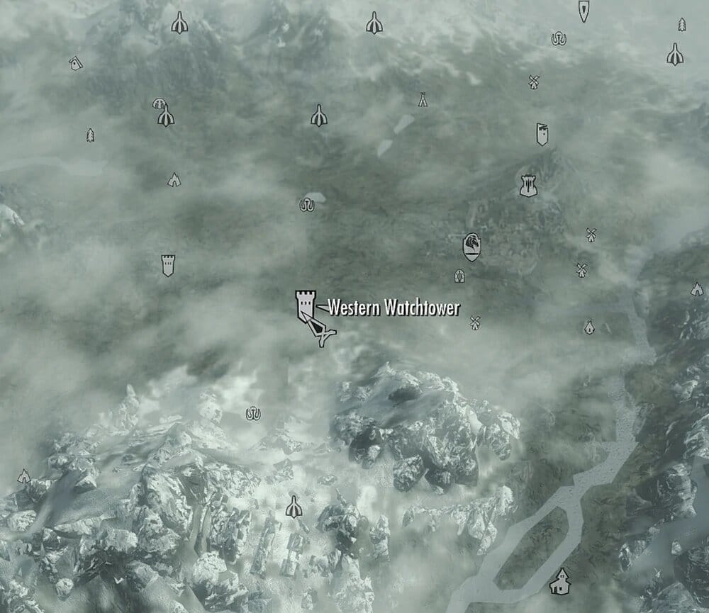 Image 1 : Une zone de Skryim refaçonnée dans l’Unreal Engine 5