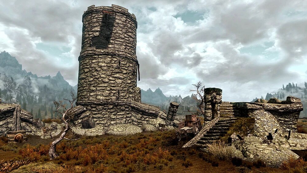 Image 2 : Une zone de Skryim refaçonnée dans l’Unreal Engine 5
