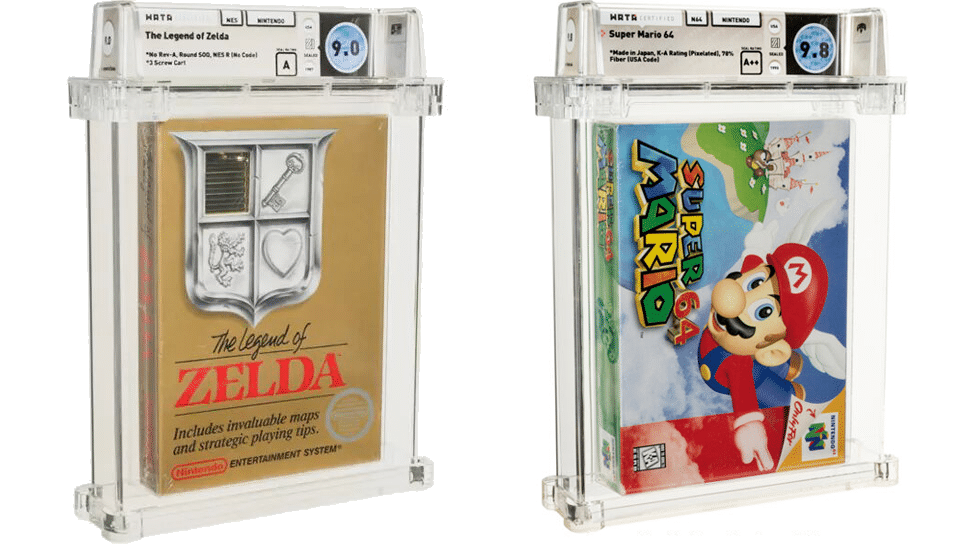 Image 1 : Enchères record pour Super Mario 64 et The Legend of Zelda