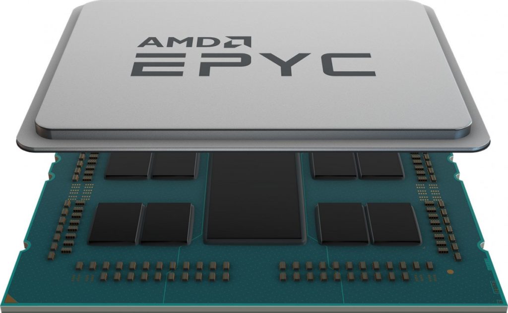 Image 1 : AMD préparerait des processeurs EPYC Milan-X munis d'un 3D V-Cache