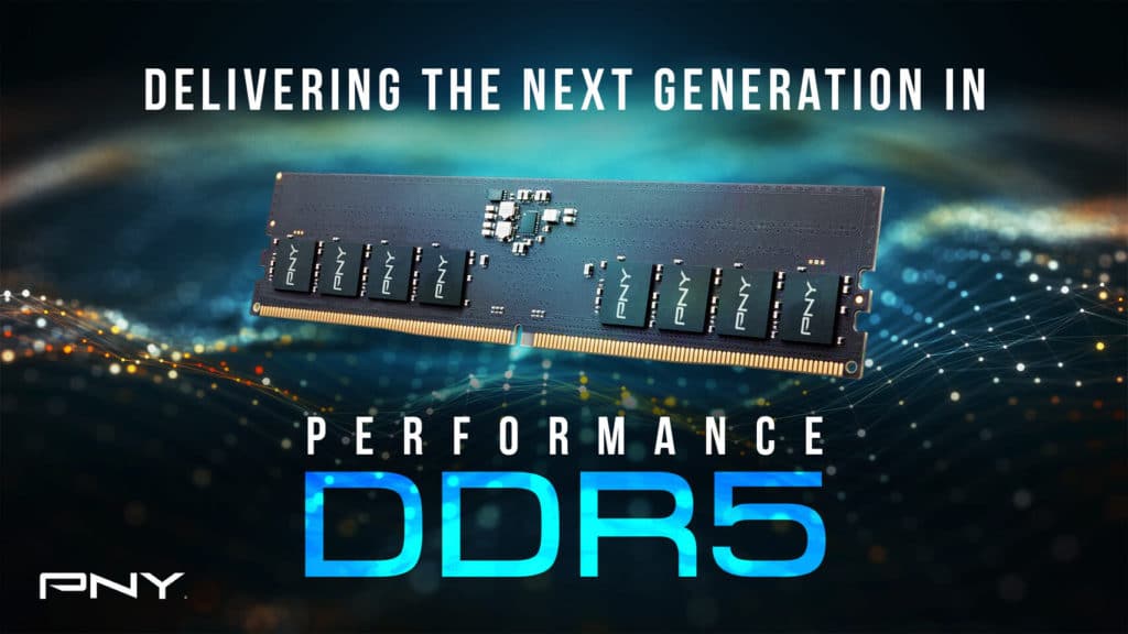 Image 1 : PNY présente sa première barrette mémoire DDR5