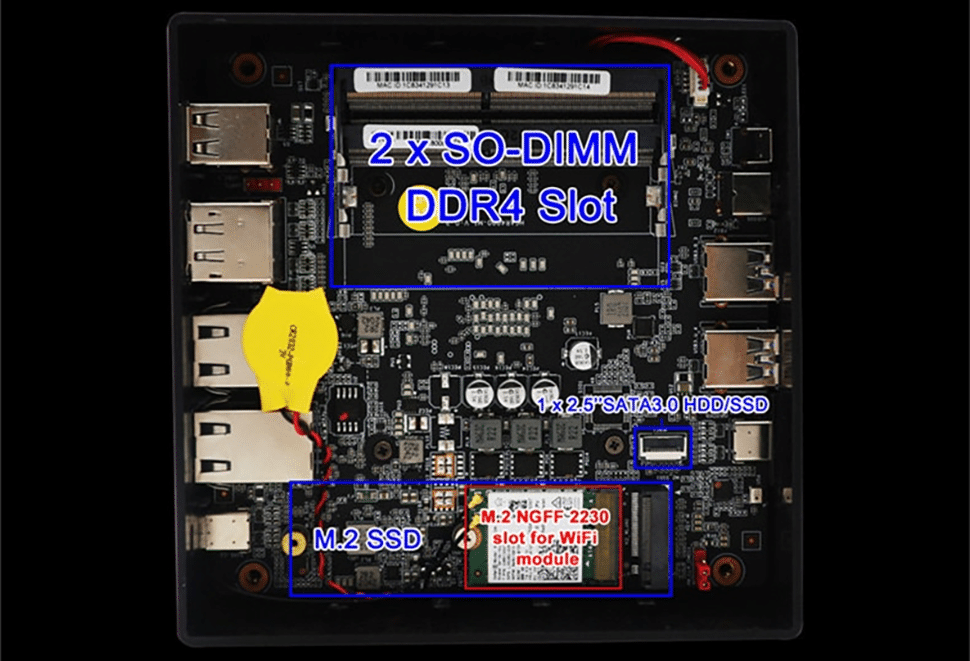 Image 3 : Le mini-PC T.Book MN45 renferme un APU Ryzen 5 4500U dans un boîtier de 0,88 L