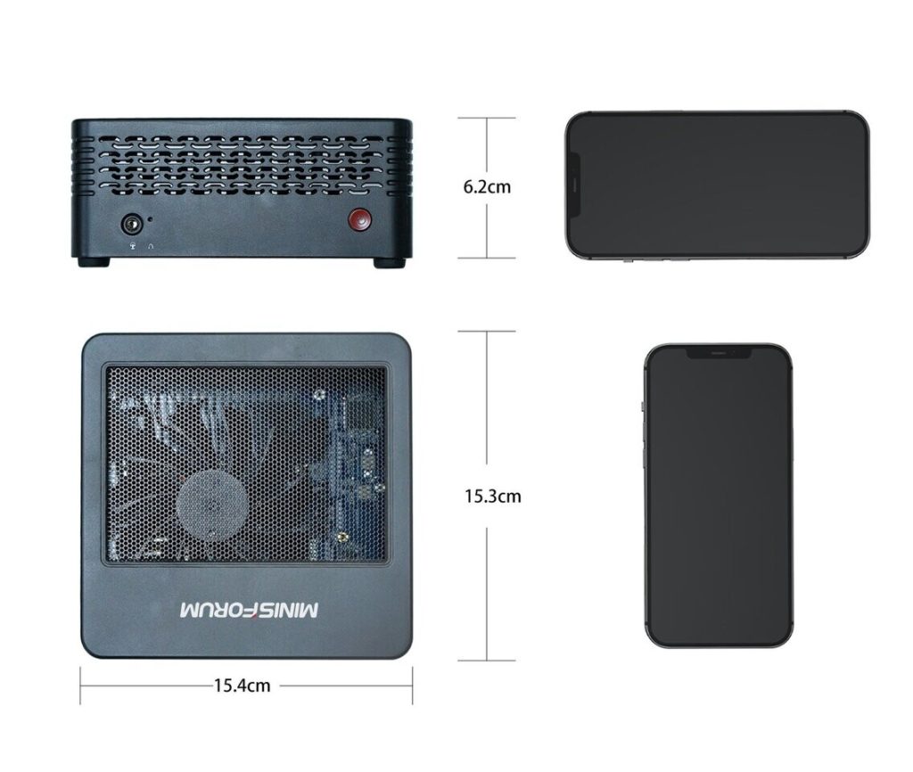 Image 3 : Minisforum présente son mini-PC EliteMini X500 équipé d'un Ryzen 7 5700G