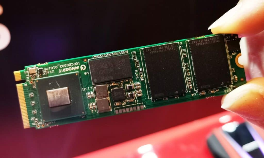 Image 1 : InnoGrit dévoile son contrôleur IG5221 RainierQ pour mémoire NAND à 2400 MT/s