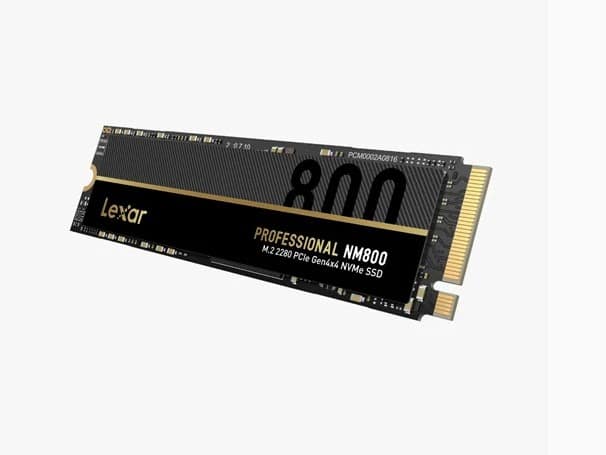 Image 1 : Lexar lance des SSD Professional NM800 : jusqu'à 7400 Mo/s en lecture
