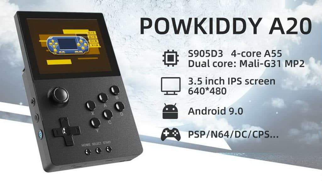 Image 1 : Envie d'une Game Boy Android ? Voici la Powkiddy A20