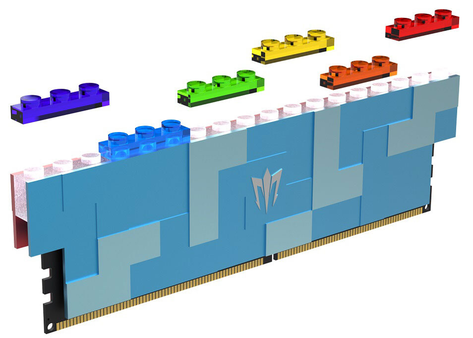 Image 2 : Galax prépare des barrettes DDR5 LEGO