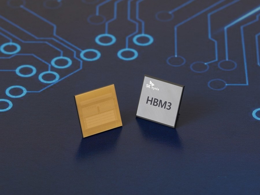 Image 1 : SK Hynix détaille sa DRAM HBM3 : jusqu'à 24 Go et 6,4 Gbit/s