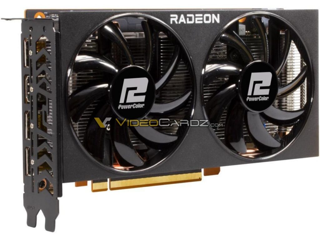 Image 6 : AMD Radeon RX 6600 : des images de cartes graphiques XFX, ASRock et PowerColor