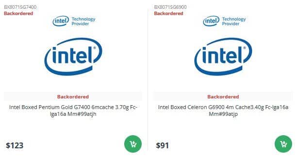 Image 1 : Intel proposera des processeurs Pentium et Celeron Alder Lake