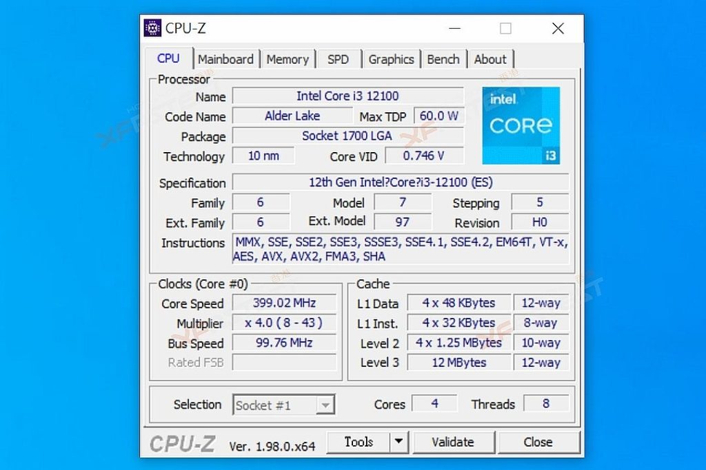 Image 1 : L'Intel Core i3-12100 met le Ryzen 3 3300X au tapis