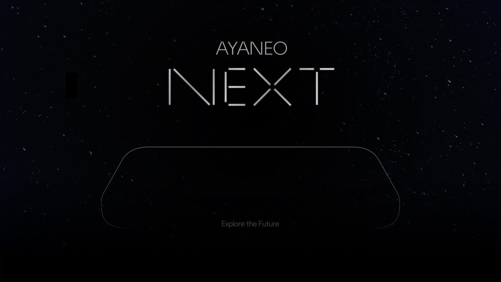 Image 1 : La console portable Aya Neo NEXT, à l'affût des Ryzen 6000