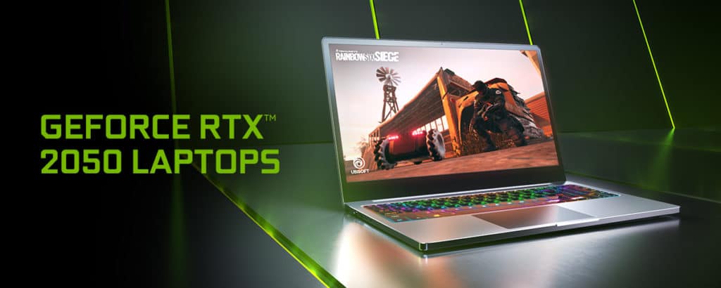 Image 1 : NVIDIA complète son offre mobile avec les GeForce RTX 2050, MX570 et MX550