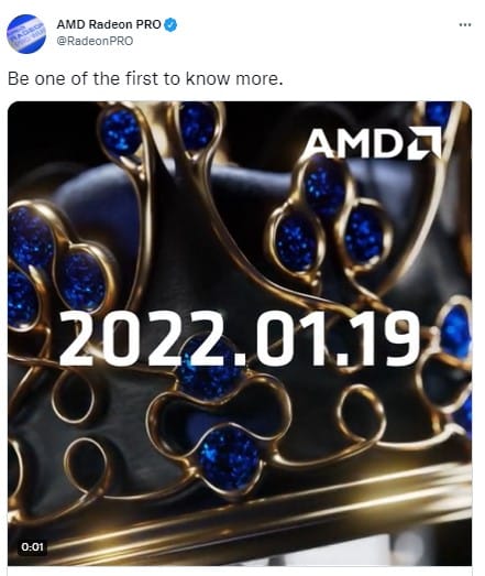 Image 1 : AMD annoncera une nouvelle carte Radeon Pro mercredi