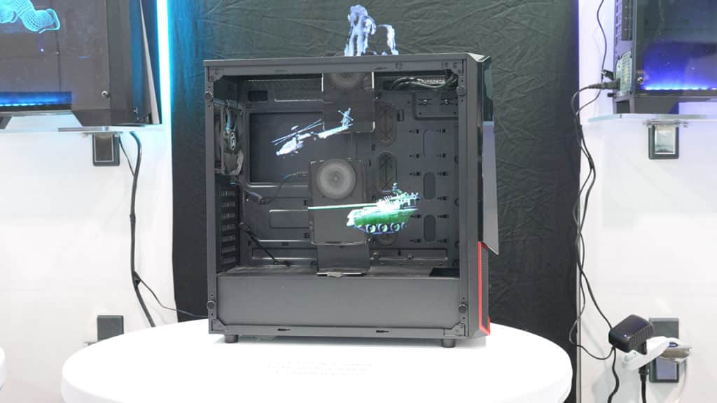 Image 3 : Un boîtier PC qui projette des hologrammes
