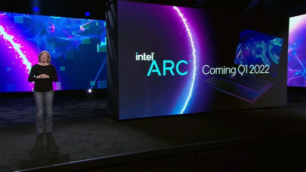 Image 3 : Intel illustre les excellentes performances de ses GPU Arc Alchemist...