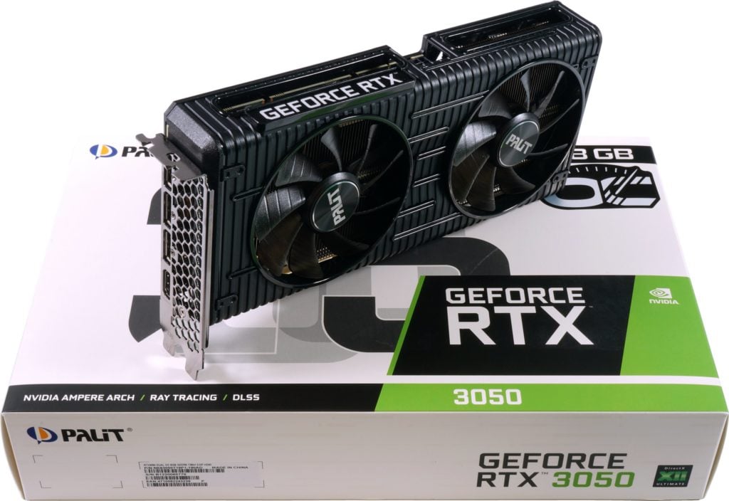 Image 1 : Nvidia GeForce RTX 3050 : DLSS et RTX à moins de 280 euros ... en théorie ?