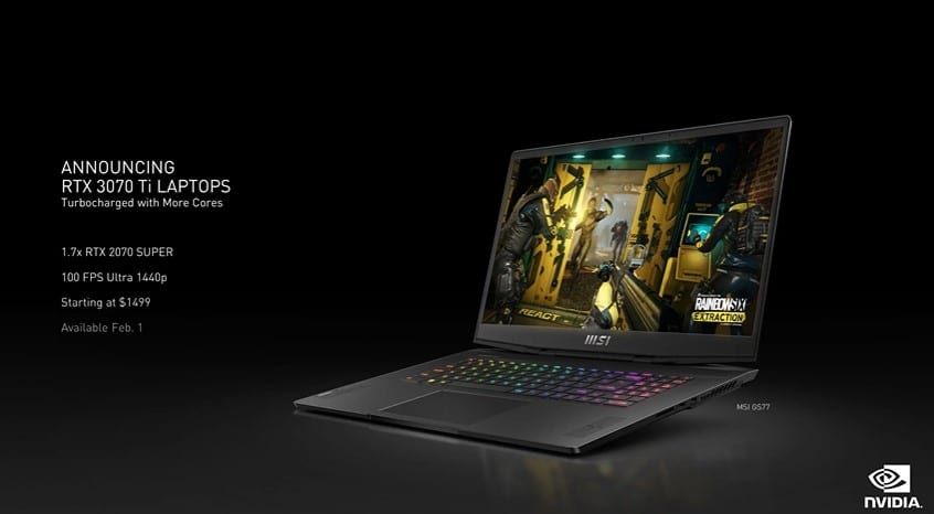 rtx3070tilaptop