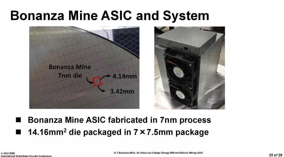 Image 1 : Intel détaille son mineur Bonanza Mine : jusqu'à 40 TH/s pour 3600 W