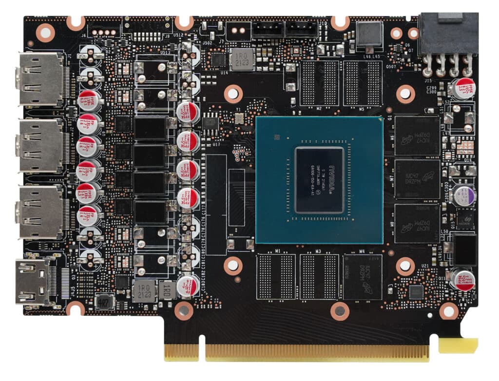 Image 1 : Bientôt des GeForce RTX 3050 moins gourmandes dotées de GPU GA107 ?