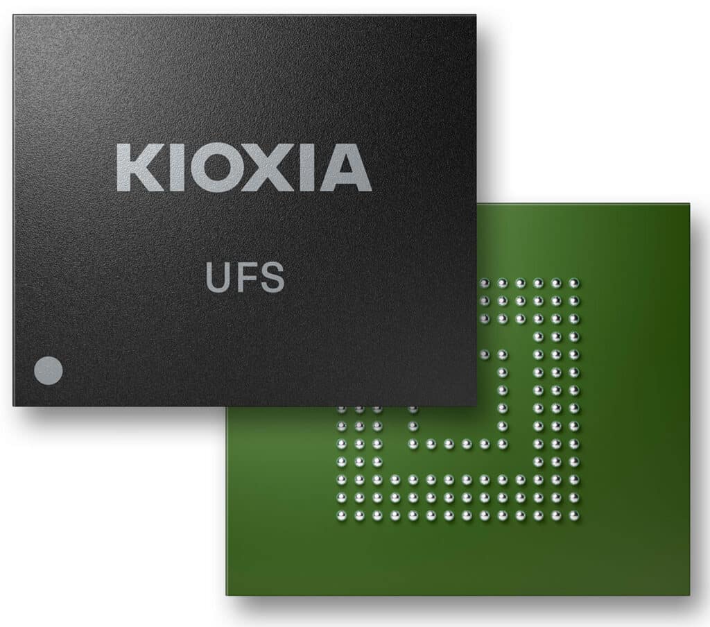 Image 1 : Kioxia dévoile les premiers dispositifs UFS utilisant l'interface MIPI M-PHY v5.0