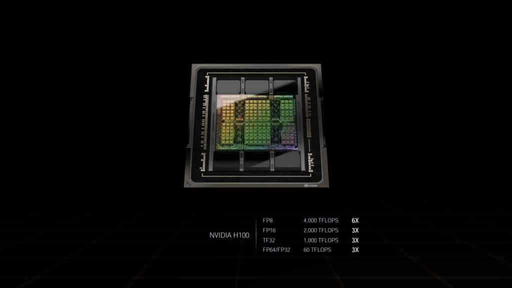 Image 4 : NVIDIA présente son GPU H100